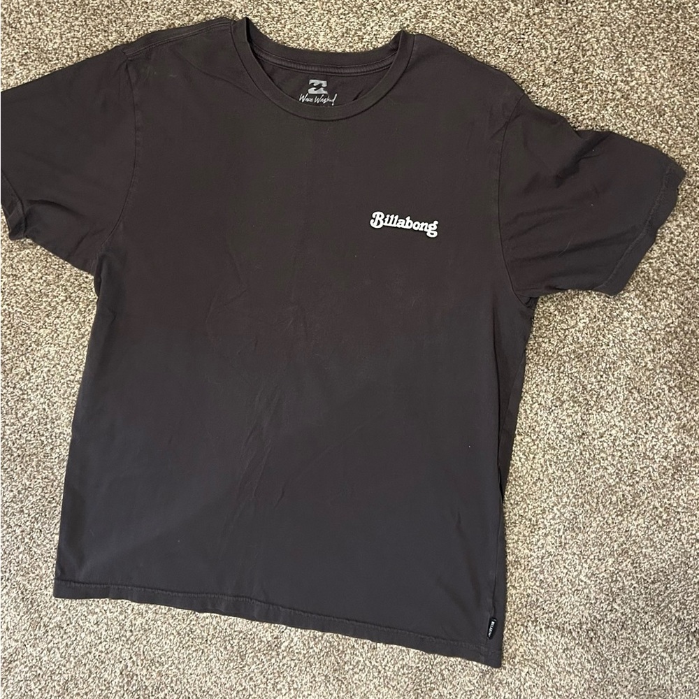 Billabong Briwn Tee with Logo